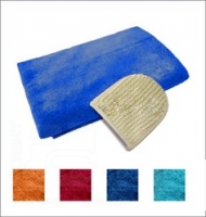Комплект махровый для мужчин, Банные штучки (03681), цвет: Синий